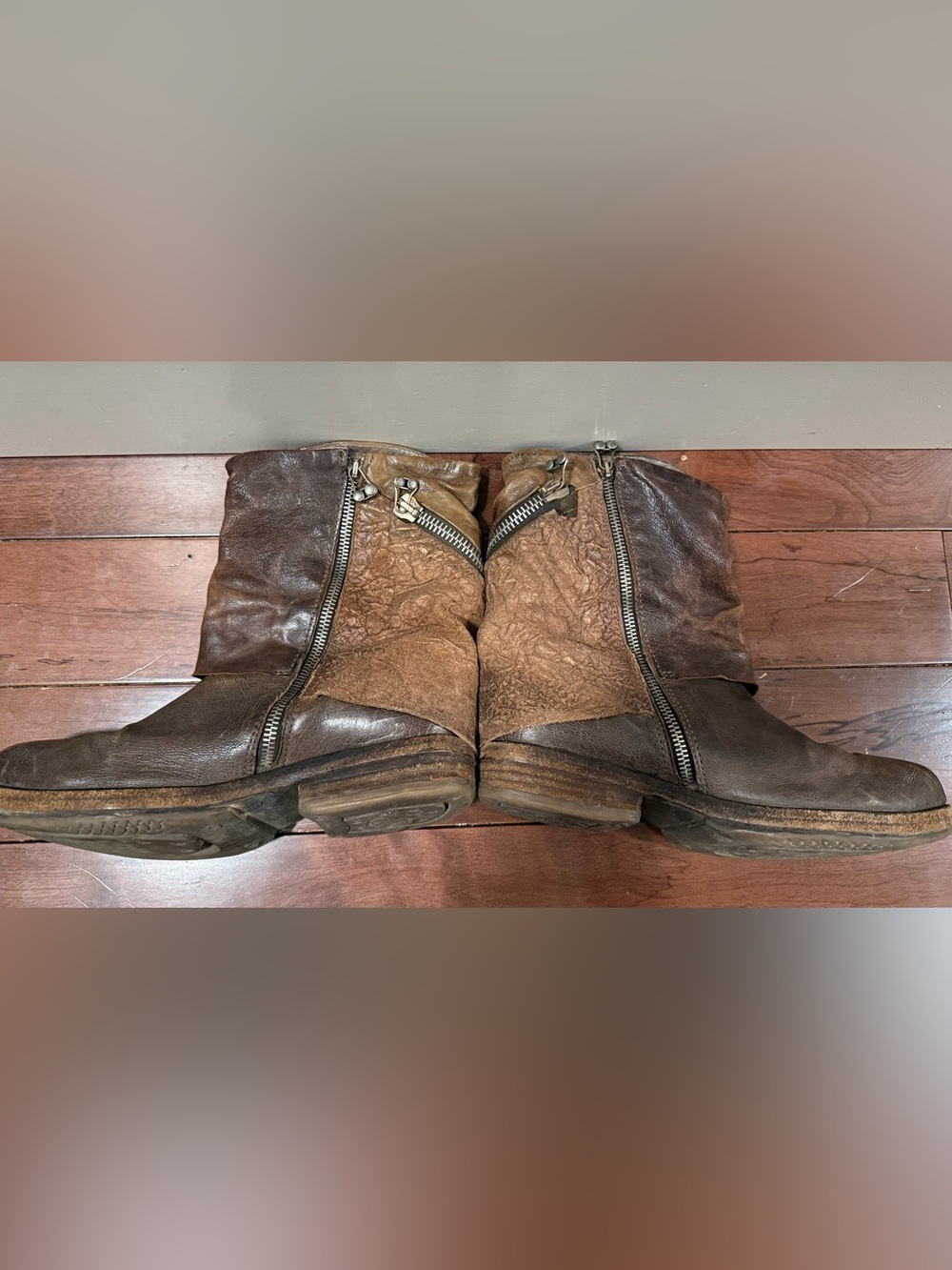 AS98 leather Zip Boots A.S.98 - Picture 3 of 5